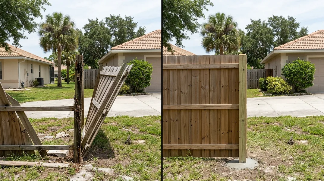 Why Port St. Lucie Fences Lean: Sandy Soil, High Water Tables and the Right Fix