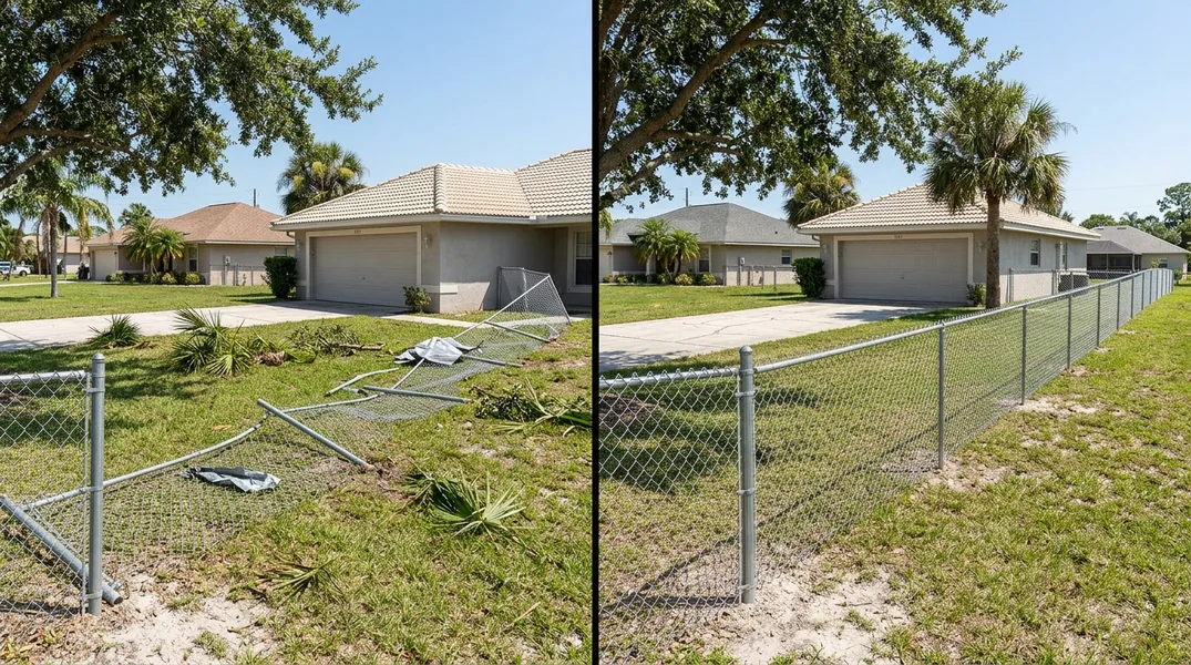 Storm Damage Fence Repair in Port St. Lucie: Insurance Claims, Timelines and What to Do First
